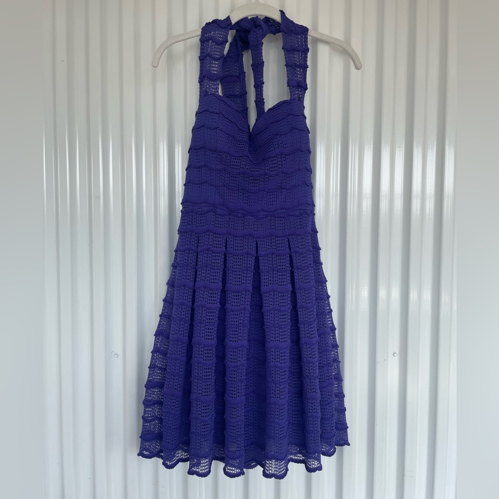 Guess Purple Haltertop Dress